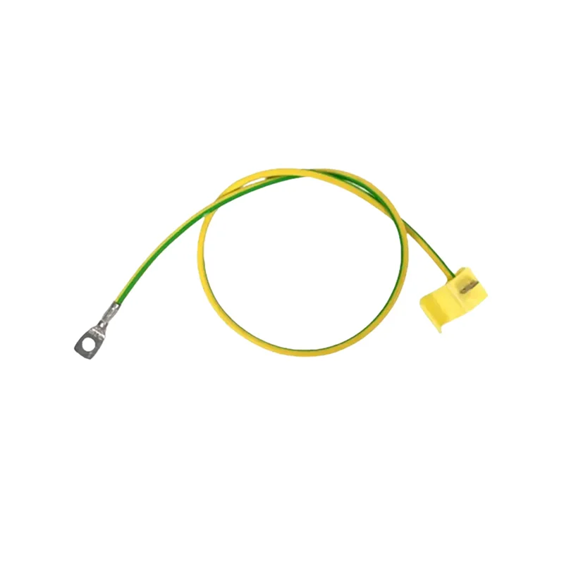 Câble de mise à la terre souple 6mm² – 500mm – Vert/Jaune